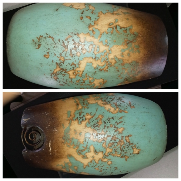 Mexican Rustic Distressed Vase - Picture 11 of 13